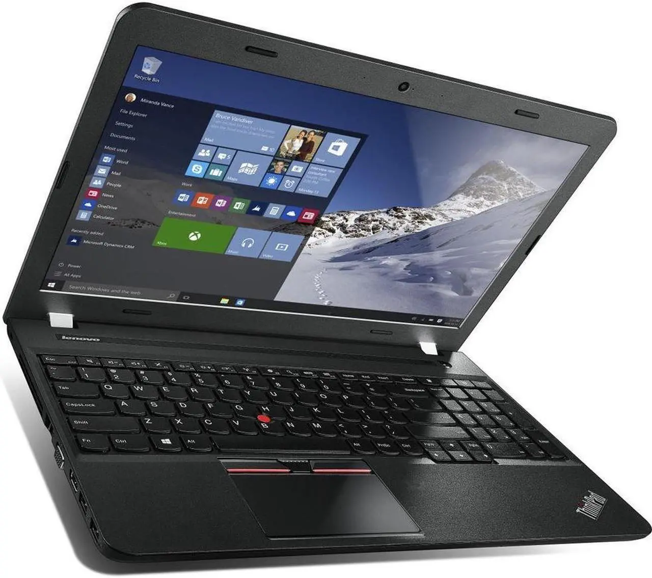 Alt view image 3 of 7 - Lenovo ThinkPad E560 Gaming Laptop, 15.6" HD Display, Intel Core i7-6500U Upto 3.1GHz, 16GB RAM, 512GB SSD, AMD Radeon R7 M370, Windows 10 Pro