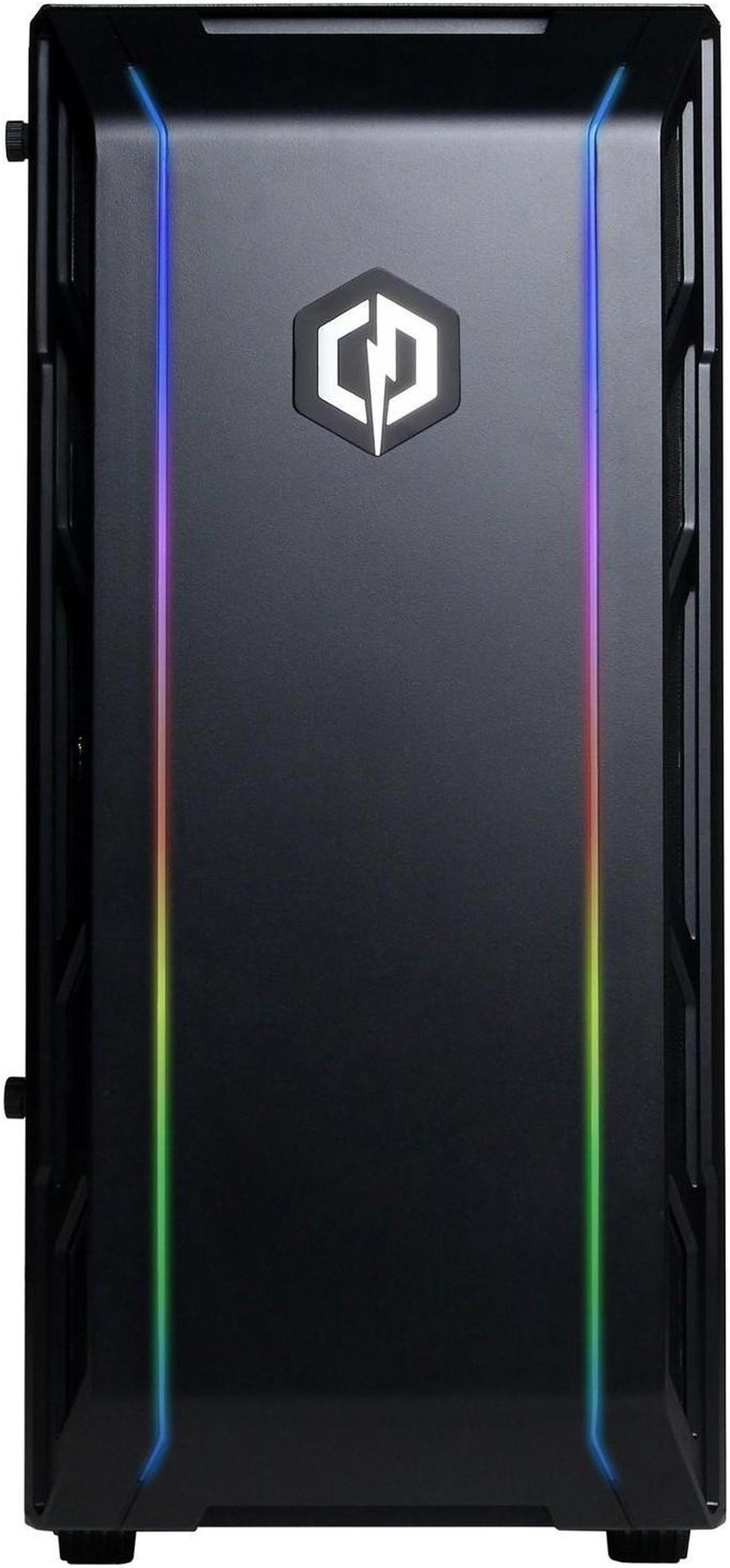 Alt view image 3 of 6 - CyberPowerPC Gamer Master Gaming Desktop PC, AMD Ryzen 7 2700 Upto 4.1GHz, 16GB RAM, 1TB SSD, NVIDIA GeForce GTX 1060, RGB Lighting, Windows 10 Pro