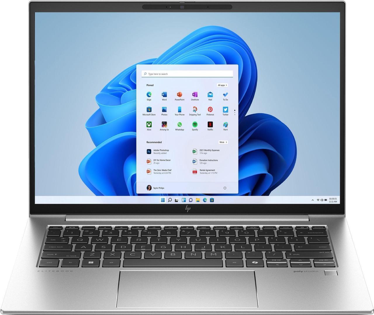 Main image of HP EliteBook 840 G10 Laptop, 14" FHD+ Display, Intel Core i7-1360P Upto 5GHz, 32GB RAM, 2TB SSD, Backlit keys, Fingerprint Reader, Windows 11 Pro