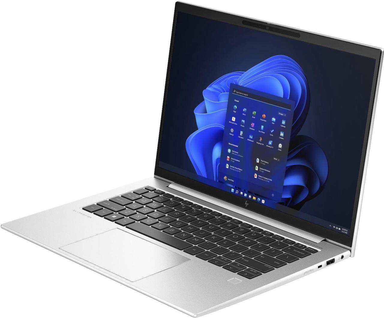 Alt view image 2 of 6 - HP EliteBook 840 G10 Laptop, 14" FHD+ Display, Intel Core i7-1355U Upto 5GHz, 32GB RAM, 1TB SSD, Backlit keys, Windows 11 Pro (B17T1UA#ABA)