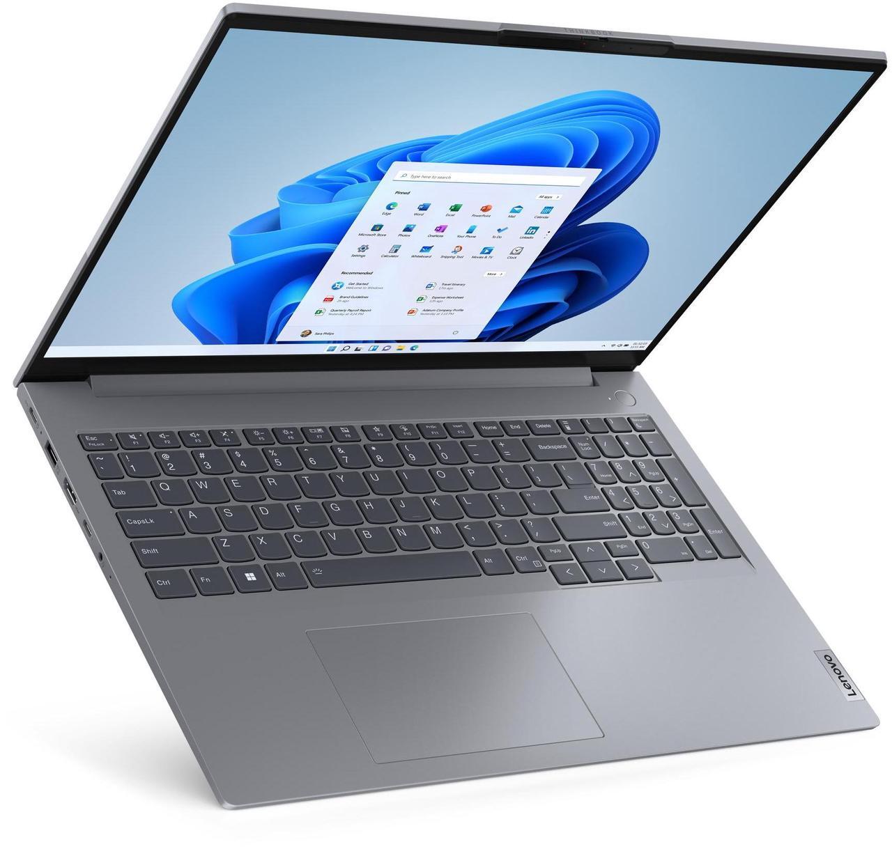 Alt view image 7 of 7 - Lenovo ThinkBook 16 G6 Laptop, 16" FHD+ Touch Display, Intel Core i5-13420H Upto 4.6GHz, 32GB RAM, 4TB SSD, Windows 11 Pro