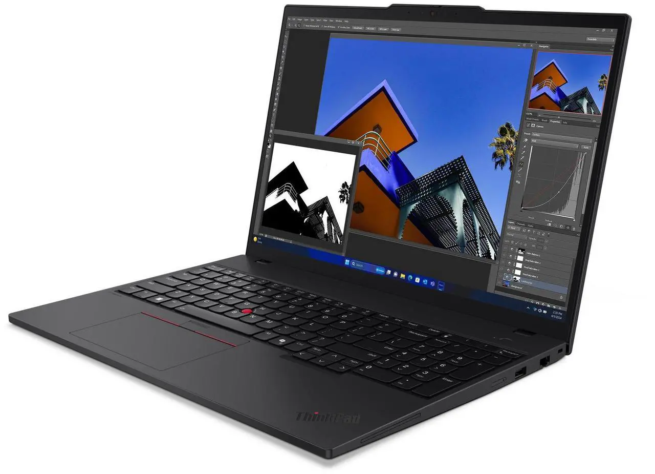 Alt view image 2 of 7 - Lenovo ThinkPad T16 G3 Laptop, 16" FHD+ Display, Intel Core Ultra 7 155U Upto 4.8GHz, 32GB RAM, 1TB SSD, Backlit keys, Fingerprint Reader, Windows 11 Pro