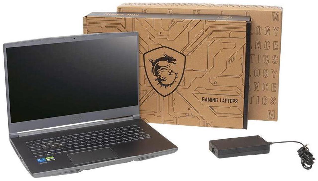 Alt view image 6 of 6 - MSI Thin Gaming Laptop, 15.6" 144Hz FHD Display, Intel Core i5-12450H Upto 4.4GHz, 8GB RAM, 512GB SSD, NVIDIA GeForce RTX 2050, Backlit keys, Windows 11 Pro