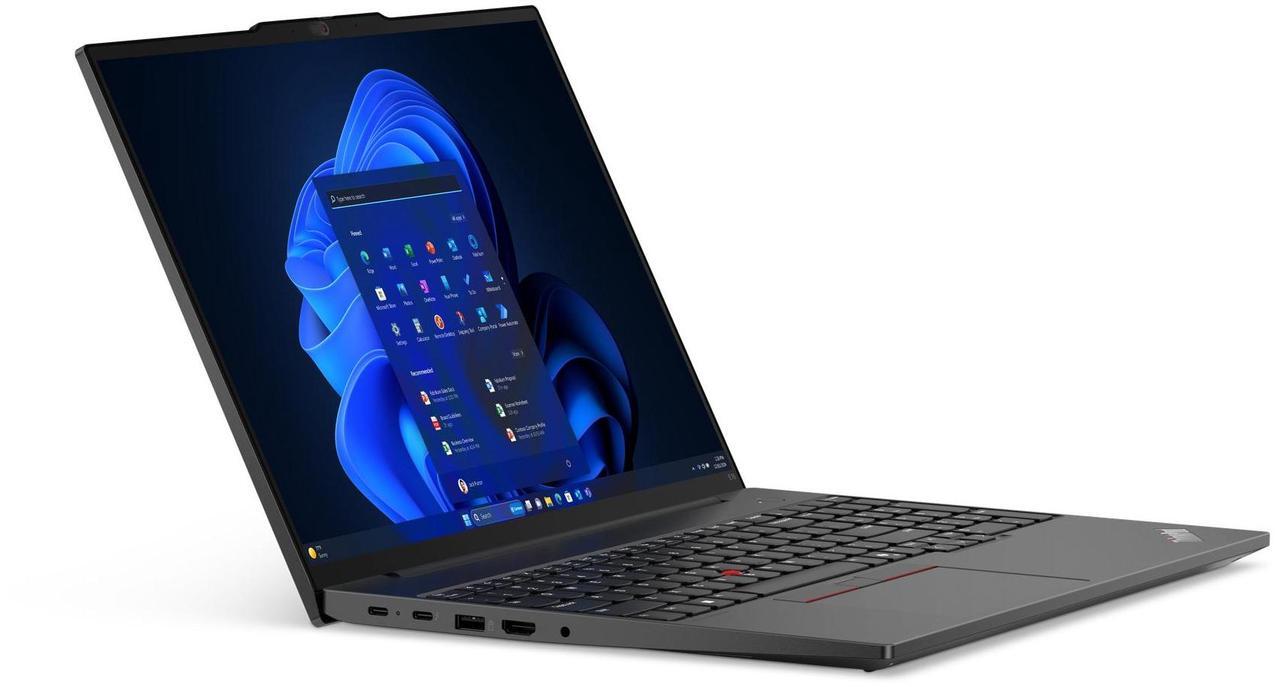 Alt view image 7 of 7 - Lenovo ThinkPad E16 Gen 2 Laptop, 16" FHD+ Display, Intel Core Ultra 7 155U Upto 4.8GHz, 32GB RAM, 2TB SSD, Backlit keys, Fingerprint Reader, Windows 11 Pro
