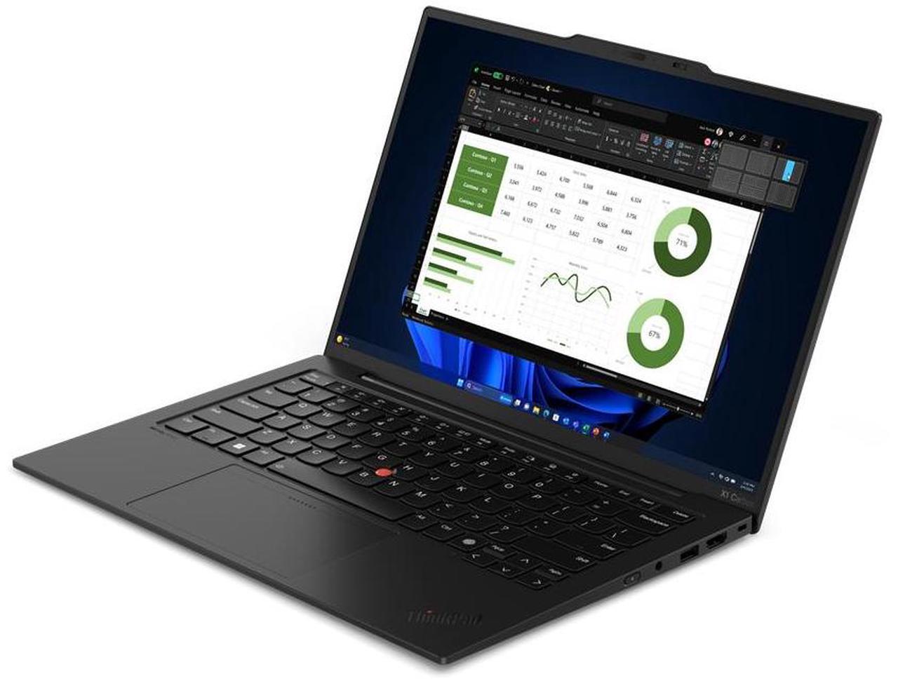 Alt view image 2 of 4 - Lenovo ThinkPad X1 Carbon Gen 12 Laptop, 14" FHD+ Touch Display, Intel Core Ultra 7 165U, 32GB RAM, 1TB SSD, Windows 11 Pro