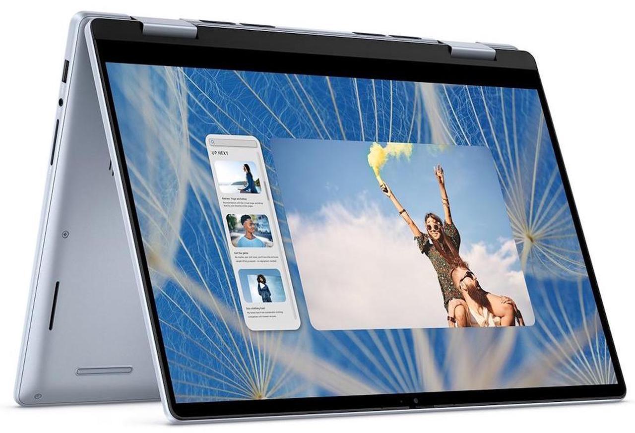 Alt view image 4 of 6 - Dell Inspiron 7000 2-in-1 Laptop, 14" FHD+ Touch Display, Intel Core 5 120U Upto 5GHz, 32GB RAM, 2TB SSD, Backlit keys, Fingerprint Reader, Windows 11 Pro