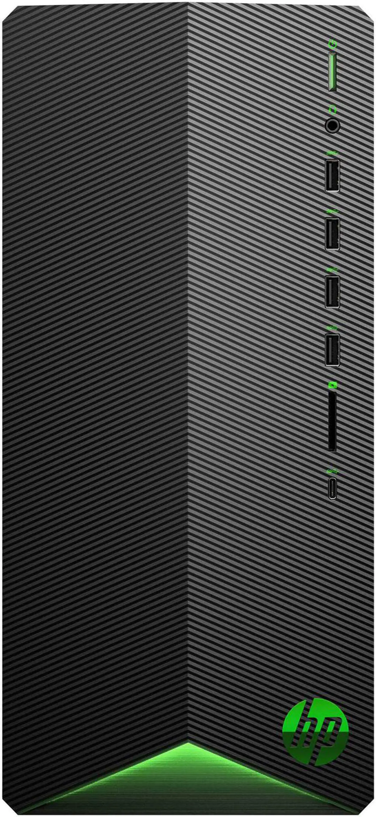 Alt view image 2 of 7 - HP Pavilion TG01 Gaming Desktop, AMD Ryzen 5 5600G Upto 4.4GHz, 8GB RAM, 512GB NVMe SSD, AMD Radeon RX 5500, HDMI, VGA, Card Reader, Wi-Fi, Bluetooth, Windows 10 Pro