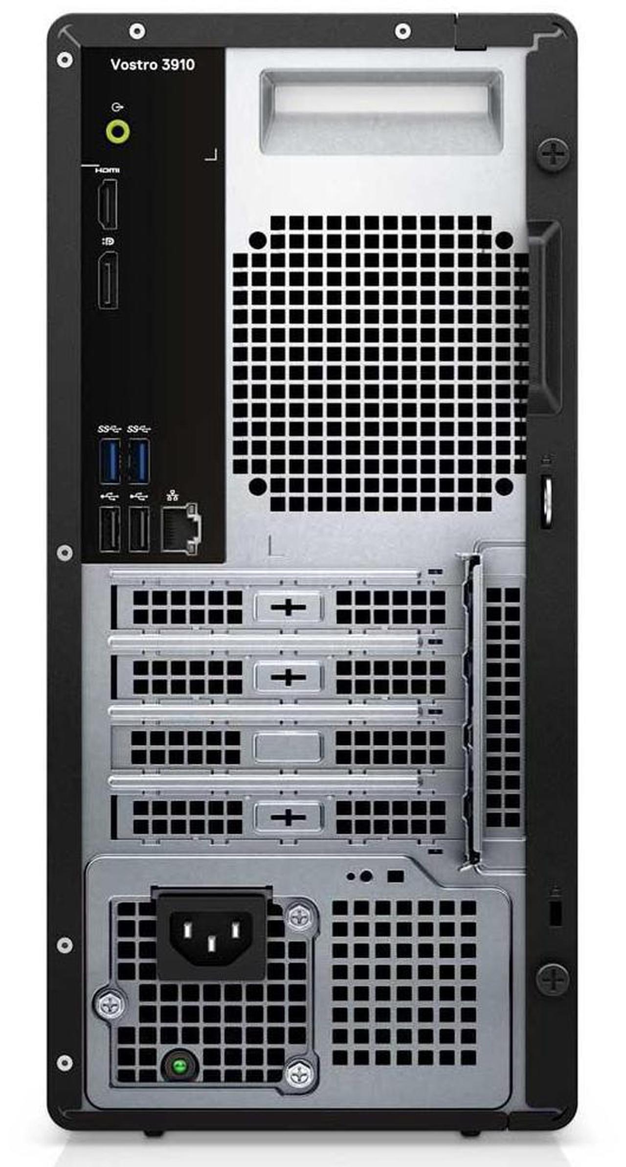 Alt view image 4 of 4 - Dell Vostro 3910 Desktop, Intel Core i3-12100 Upto 4.3GHz, 16GB RAM, 512GB NVMe SSD + 1TB HDD, HDMI, DisplayPort, Wi-Fi, Bluetooth, Windows 11 Pro