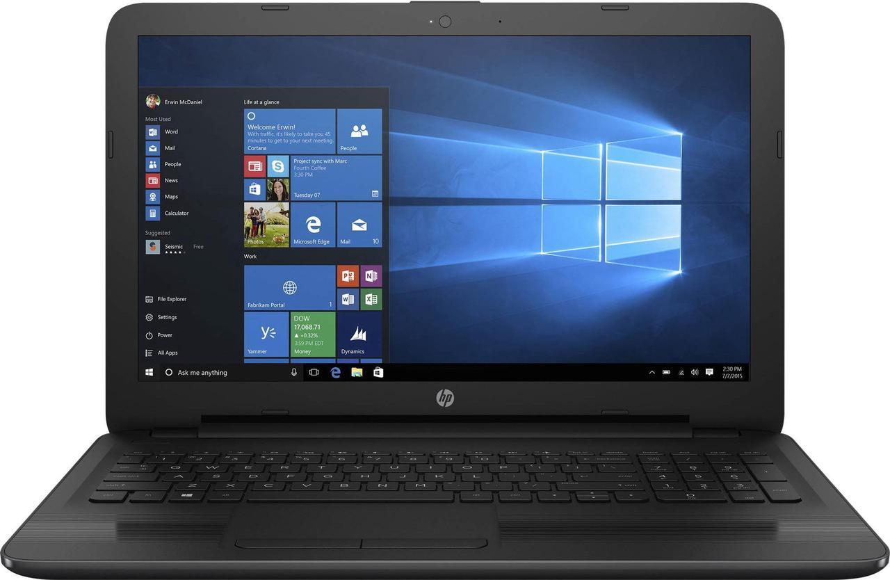 HP Laptop Intel Core i5-6200U 4GB Memory 500GB HDD Intel HD Graphics 520 15.6" Windows 10 Pro 64-Bit 250 G5 (W0S98UT#ABA)