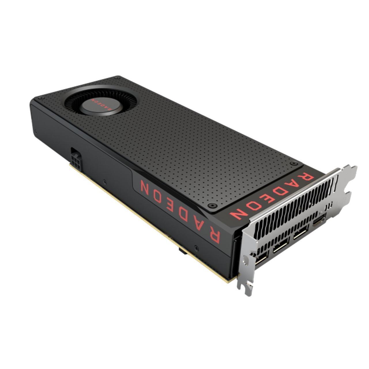 Alt view image 3 of 4 - AMD Radeon RX 580 8GB GDDR5 PCI Express 3.0 Gaming Graphics Card - OEM