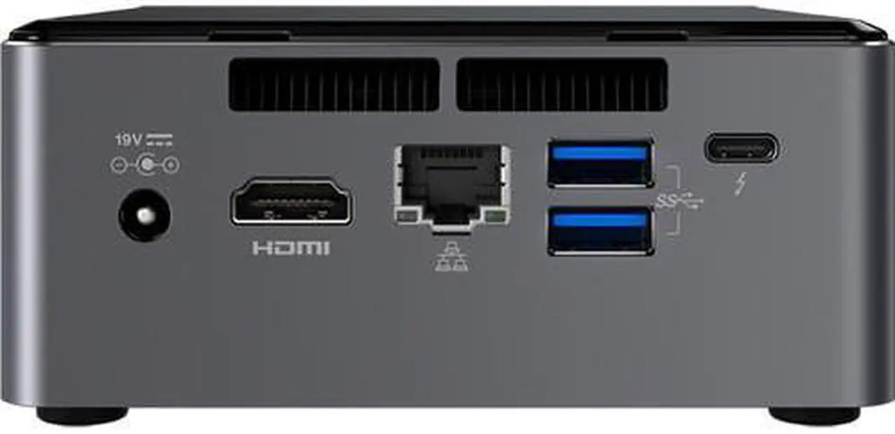 Alt view image 3 of 4 - Intel NUC NUC7i5BNH Mini PC/HTPC, Intel i5-7260U 3.4GHz, 8GB DDR4, Samsung 960 EVO NVMe 250GB SSD + 1TB HDD, Windows 10 Pro, Wifi, Bluetooth, 4k Support, Dual Monitor Capable
