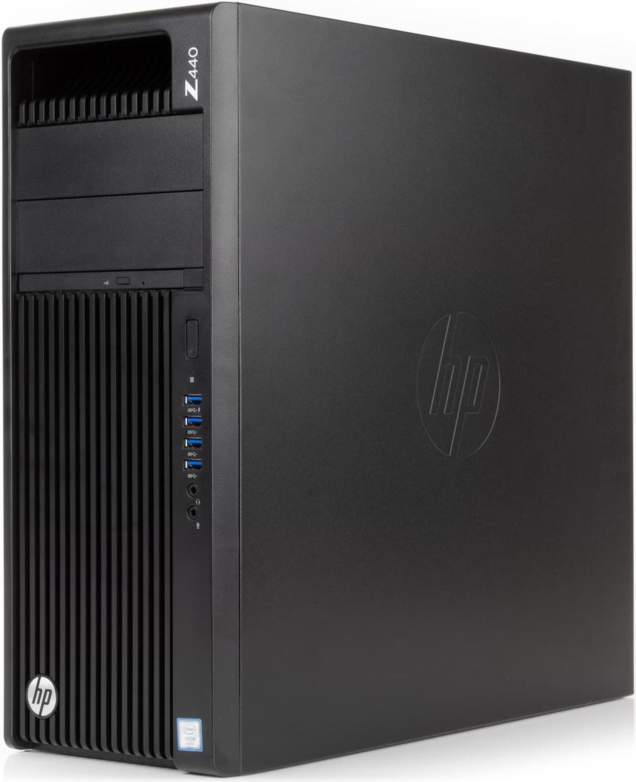 Alt view image 4 of 7 - HP Z440 Workstation Desktop, Intel Xeon E5-1607 v4 3.1GHz, 64GB RAM, 256GB SSD + 1TB HDD, 2x NVIDIA NVS 310 Graphics, DVD-RW, DisplayPort, Wi-Fi, Bluetooth, Windows 10 Pro