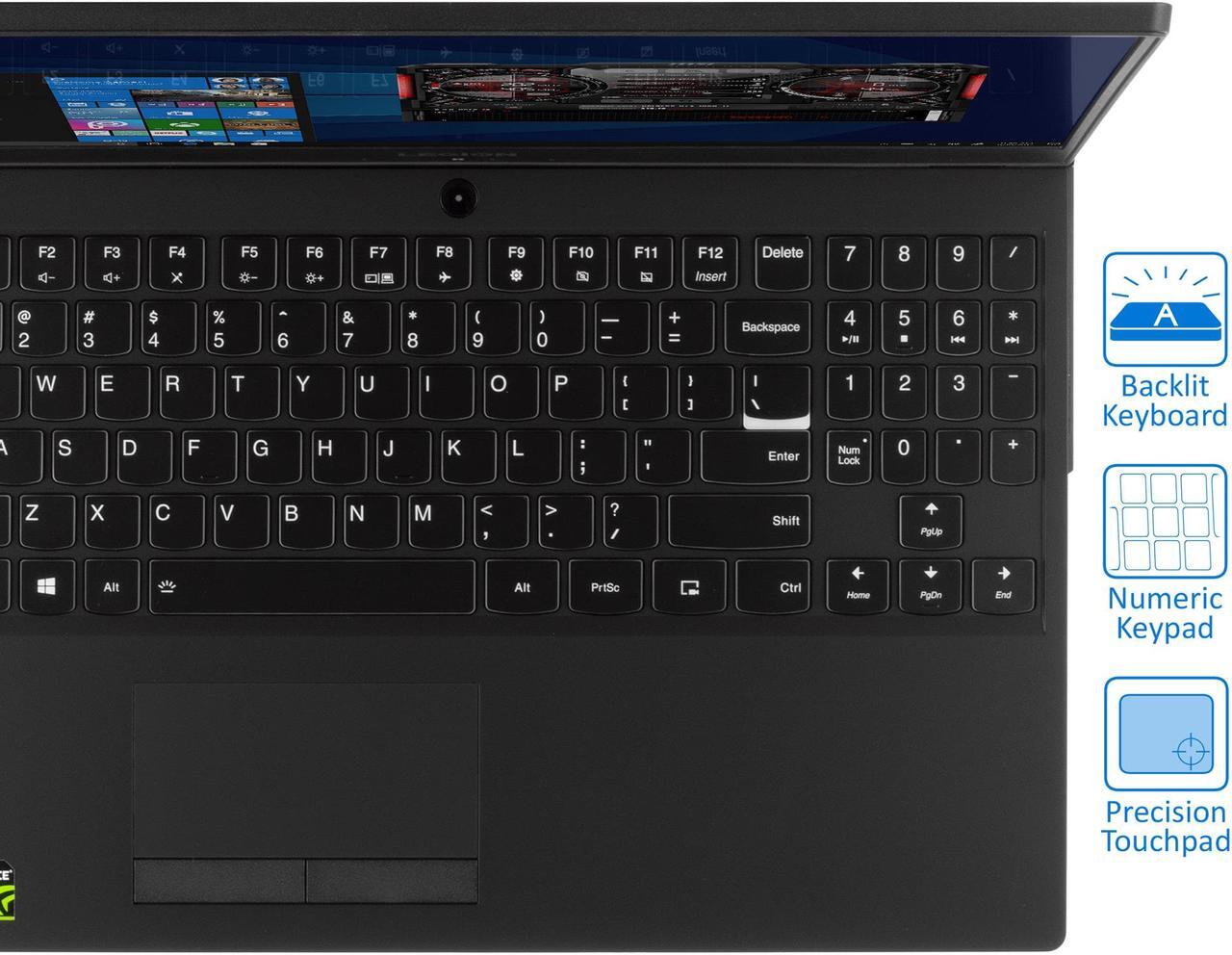 Alt view image 6 of 7 - Lenovo Legion Y530 Gaming Laptop, 15.6" FHD Display, Intel 6-Core i7-8750H Upto 4.1GHz, 32GB RAM, 2TB NVMe SSD + 1TB HDD, GTX 1050 Ti 4GB, HDMI, MiniDP, Backlit Keys, Wi-Fi, Bluetooth, Windows 10 Pro