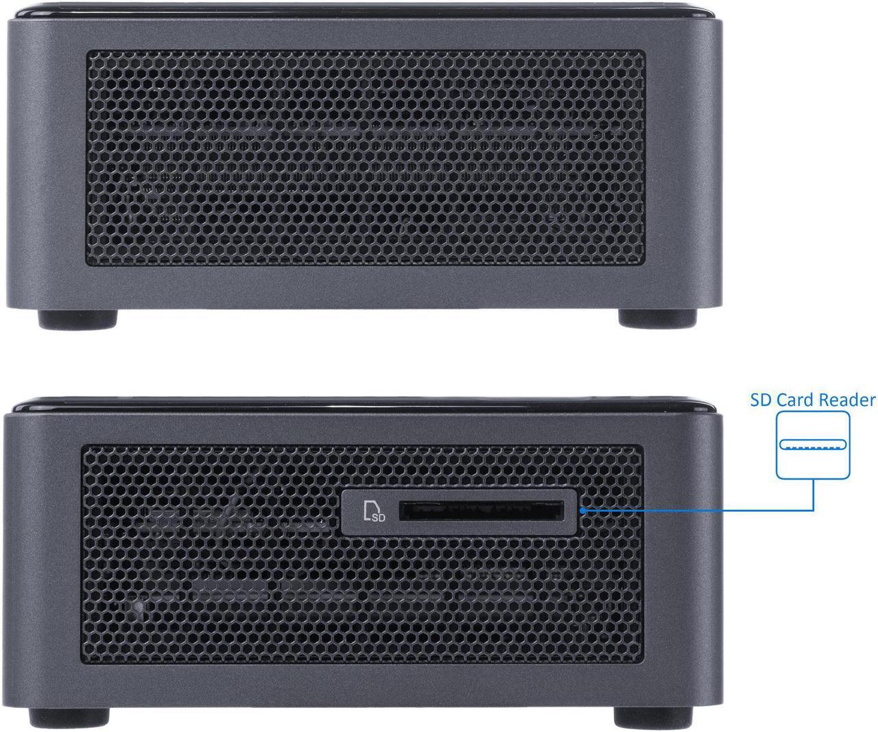 Alt view image 5 of 7 - Intel NUC10i7FNH Mini PC, Intel Core i7-10710U Upto 4.7GHz, 16GB RAM, 1TB SSD, HDMI, Thunderbolt, Card Reader, Wi-Fi, Bluetooth, Windows 10 Pro