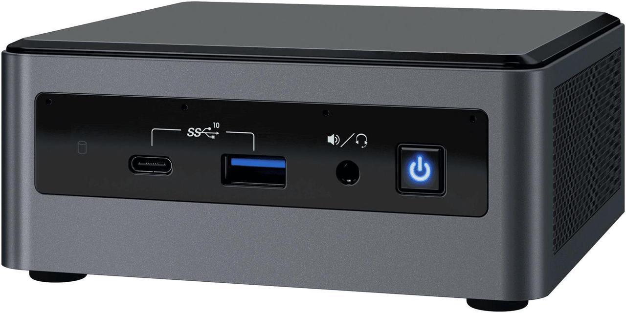 Alt view image 4 of 7 - Intel NUC10i7FNH Mini PC, Intel Core i7-10710U Upto 4.7GHz, 16GB RAM, 1TB SSD, HDMI, Thunderbolt, Card Reader, Wi-Fi, Bluetooth, Windows 10 Pro