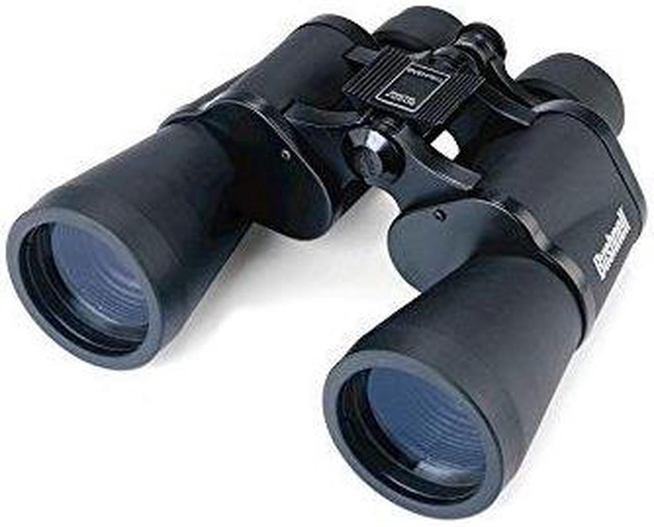 Alt view image 3 of 3 - Bushnell 10x50 Falcon InstaFocus Porro Prism Binoculars Clam