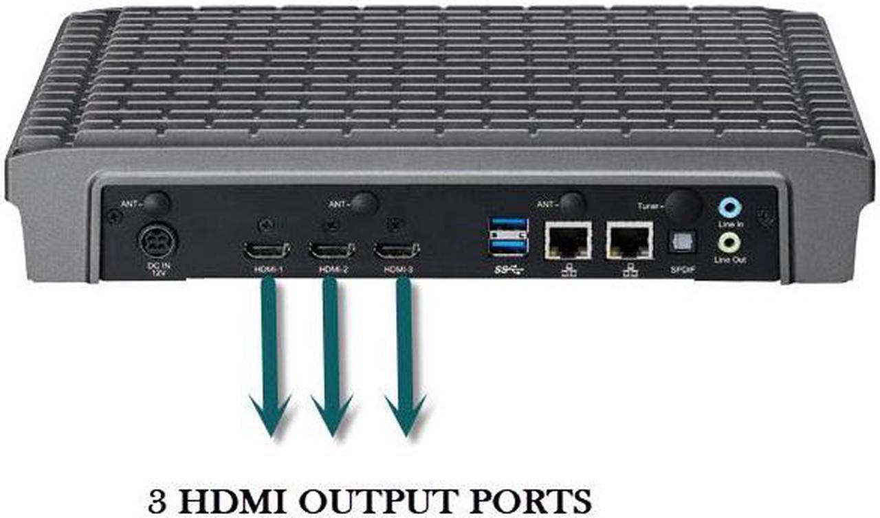 NDiS B533 Core i5 4570 Digital Signage Computer 3 HDMI Outputs 4GB Ram, 64GB SSD