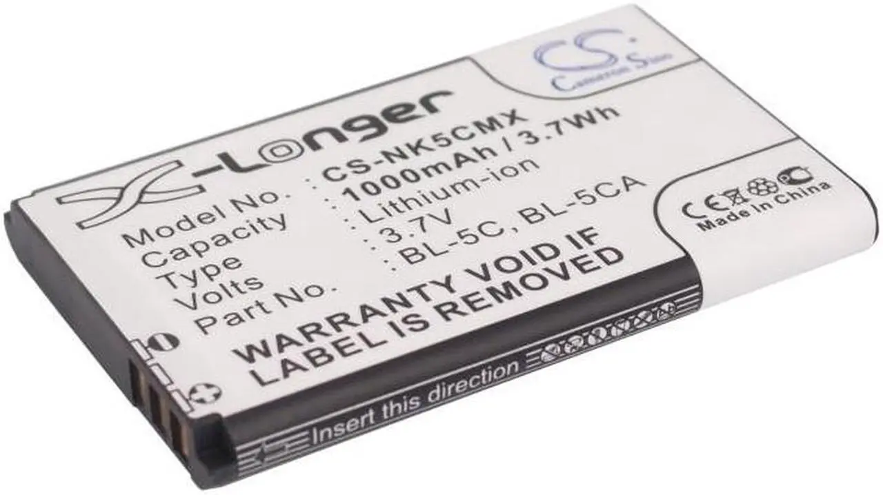 Main image of 1000mAh Battery for BANNO GT03B BBK VIVO K118 Nokia 1280 Vodafone 702NK Hyundai