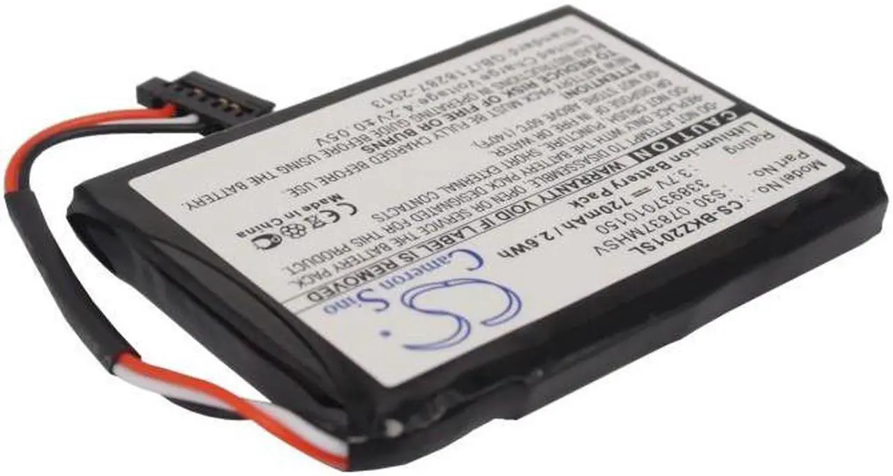 Alt view image 2 of 15 - Battery for Becker Traffic Assist Z200, Z201, Z203, Z204, Z205, Z098, Z101, S30