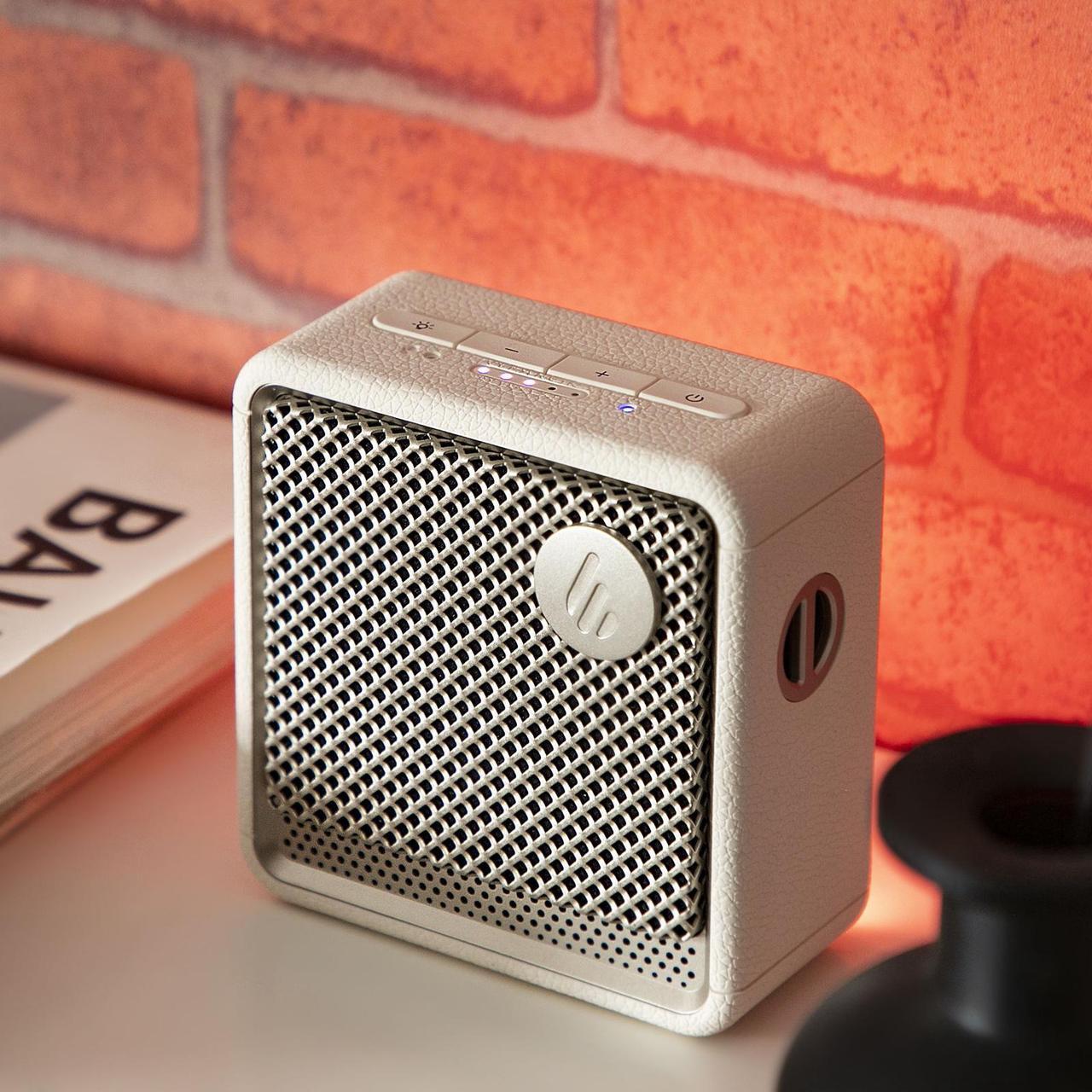 Alt view image 4 of 6 - Edifier Portable Bluetooth Speaker with IP67 Waterproof & Dustproof, 12 Hours Playtime, Wireless Connectivity for Home Office Outdoor - White