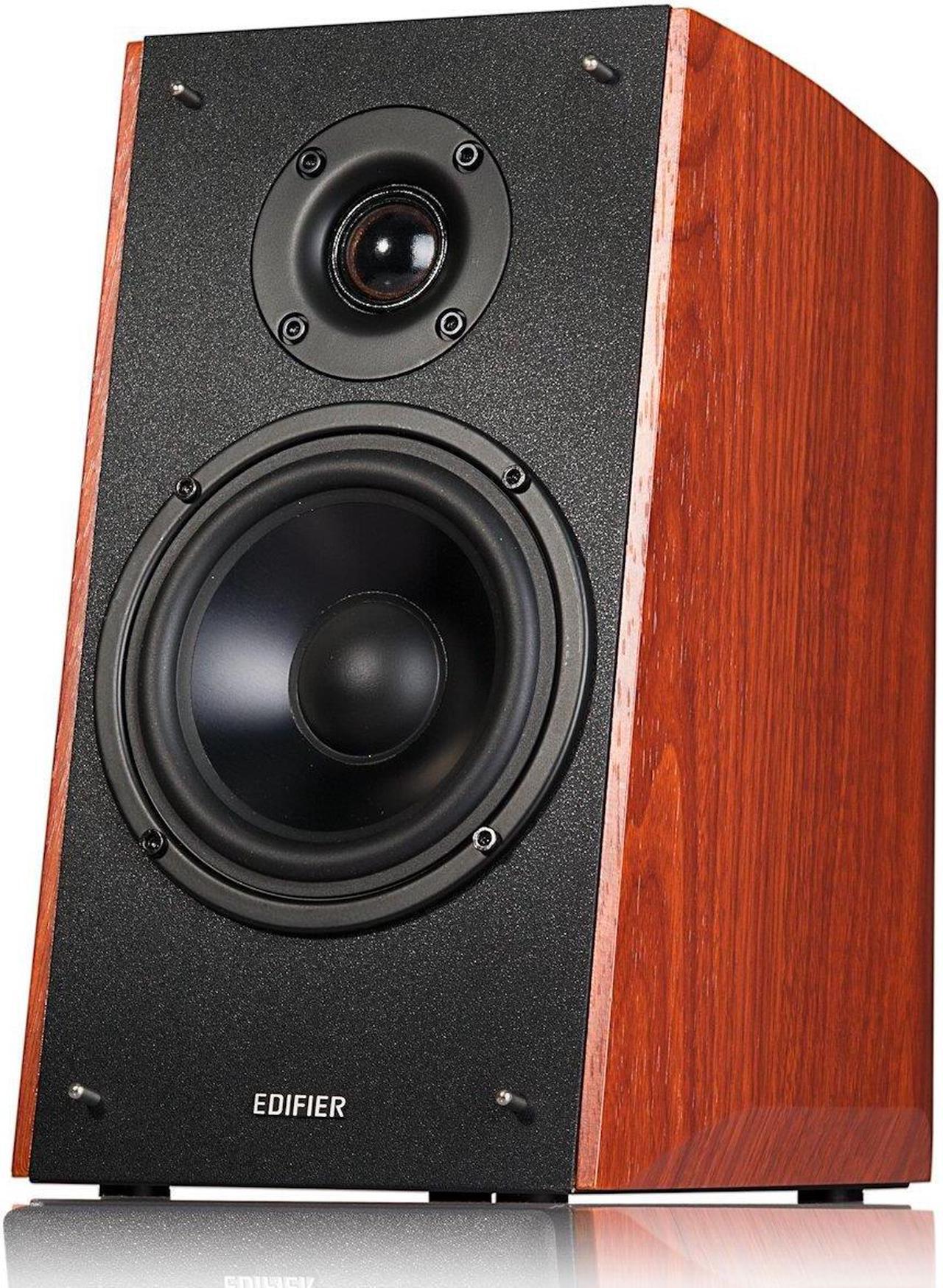 Edifier R2000DB Powered Bluetooth Bookshelf Speakers - Near-Field Studio Monitors - Optical Input - 120 Watts RMS - Wood