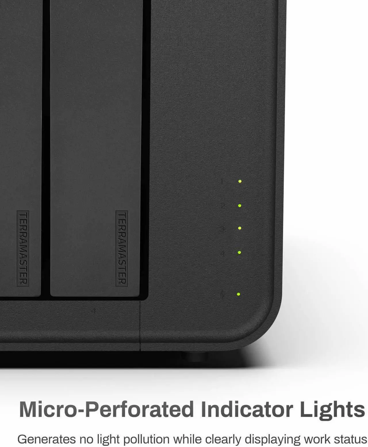 Alt view image 3 of 7 - TERRAMASTER F4-424 NAS Storage 4Bay N95 Quad-Core CPU, 8GB DDR5 RAM x 1, 2.5GbE LAN x 2, Network Attached Storage DiskStation with High Performance (Diskless)