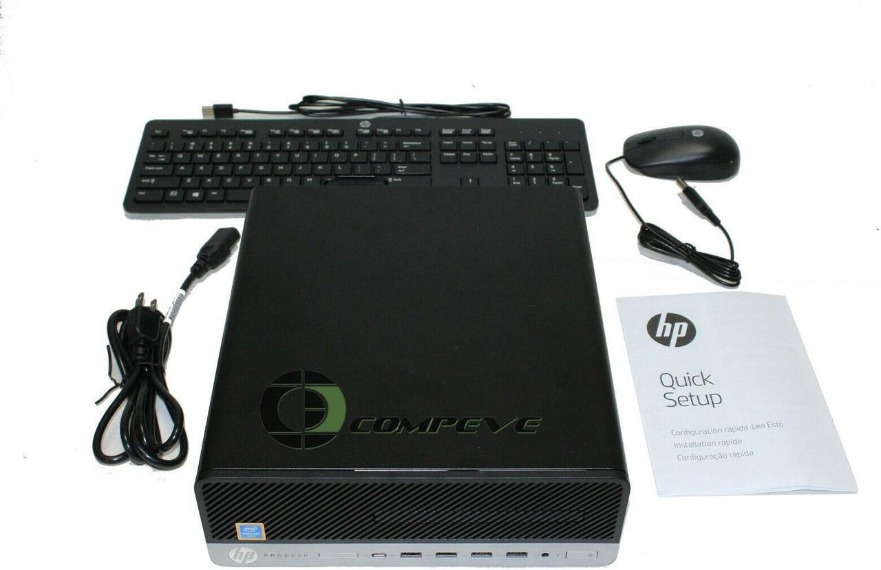 Main image of HP ProDesk 600 G4 SFF Intel Pentium G5400 3.7 GHz HDD 500Gb RAM 8Gb WIN10 5HG17UP#ABA