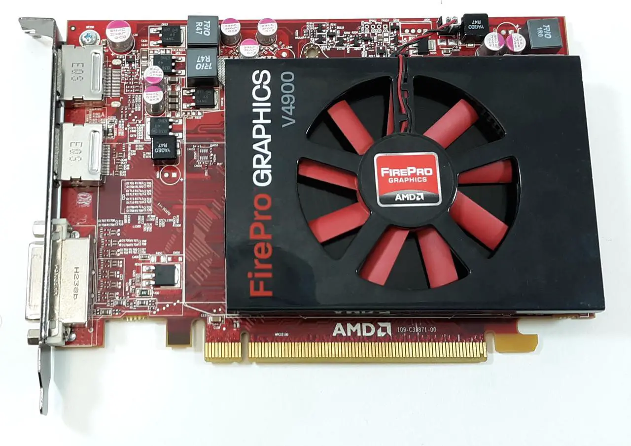 Alt view image 3 of 5 - HP 654594-001 ATI FIREPRO V4900 1GB PCI-E X16 2X DP AND DVI VIDEO GRAPHICS