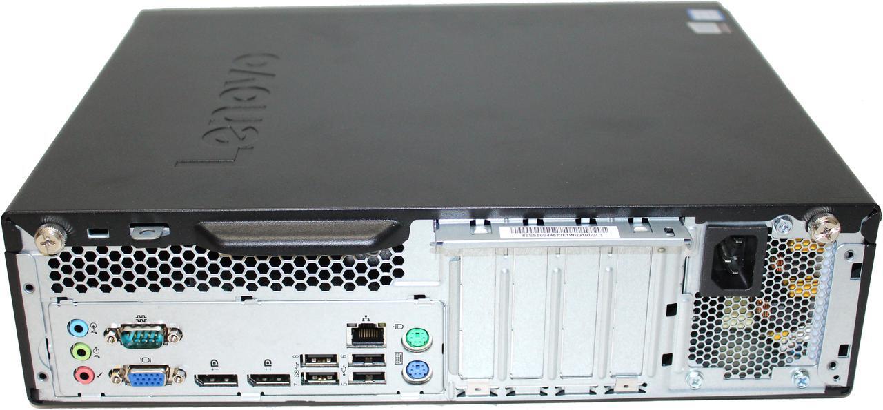 Alt view image 3 of 6 - Lenovo ThinkCentre M710s SFF i5-7400 3GHz RAM 8GB SSD 256GB 10M7000QUS