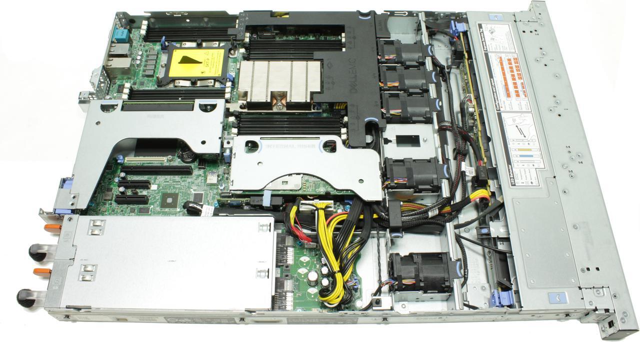 Alt view image 5 of 7 - Dell EMC PowerEdge R440 1U Silver 4208 2.1GHz RAM 16Gb SSD 480Gb RHY7W