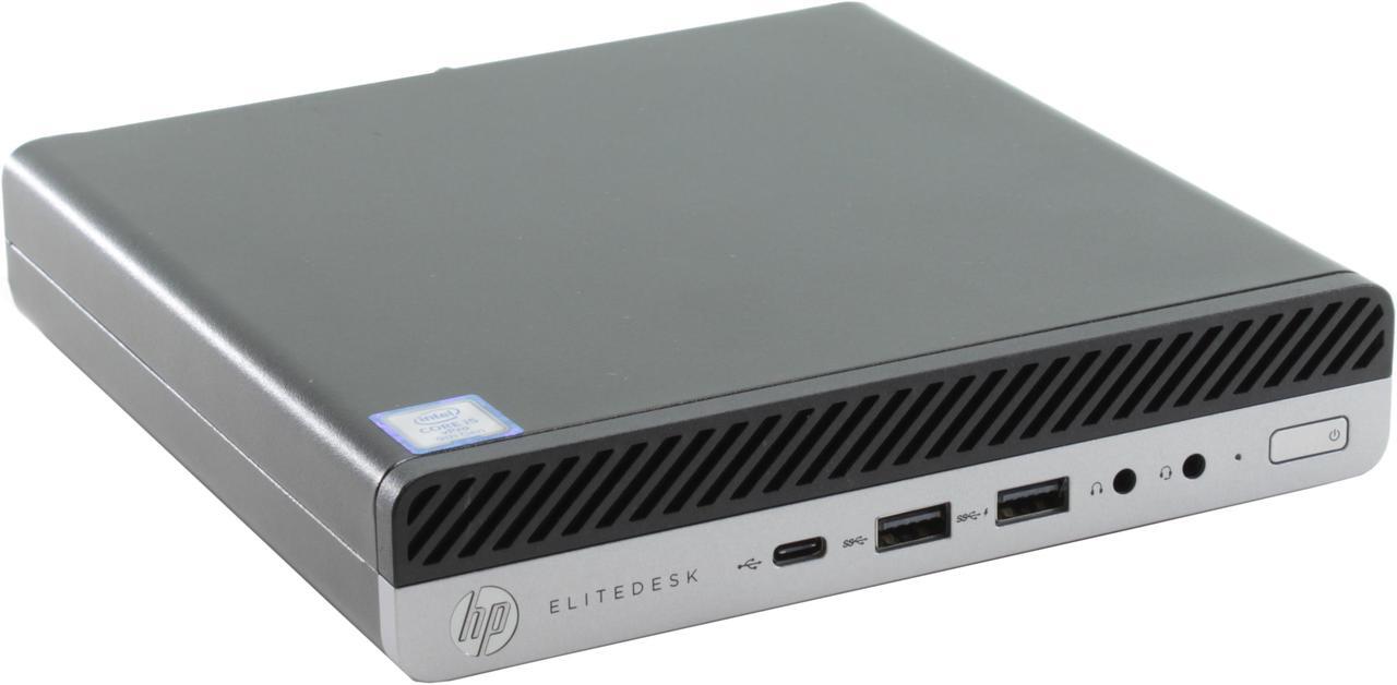 Alt view image 4 of 7 - HP EliteDesk 800 G5 DM Core I5-9500T 2.2GHz SSD 128Gb RAM 8Gb Win10 8PY71US#ABA