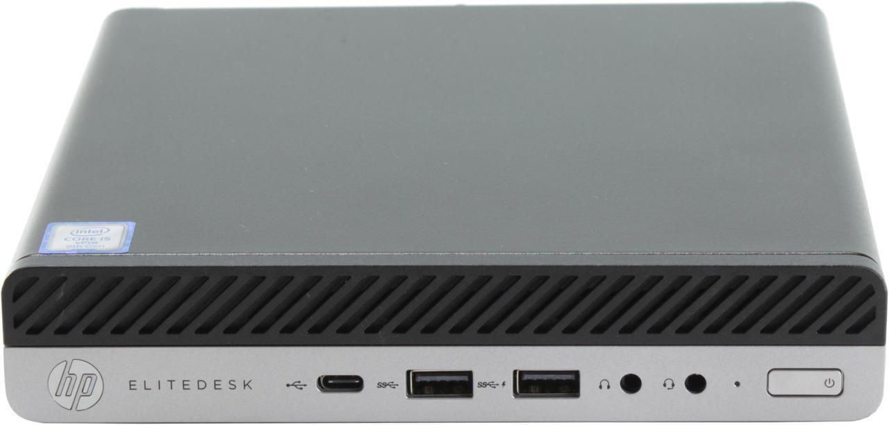 Alt view image 3 of 7 - HP EliteDesk 800 G5 DM Core I5-9500T 2.2GHz SSD 128Gb RAM 8Gb Win10 8PY71US#ABA