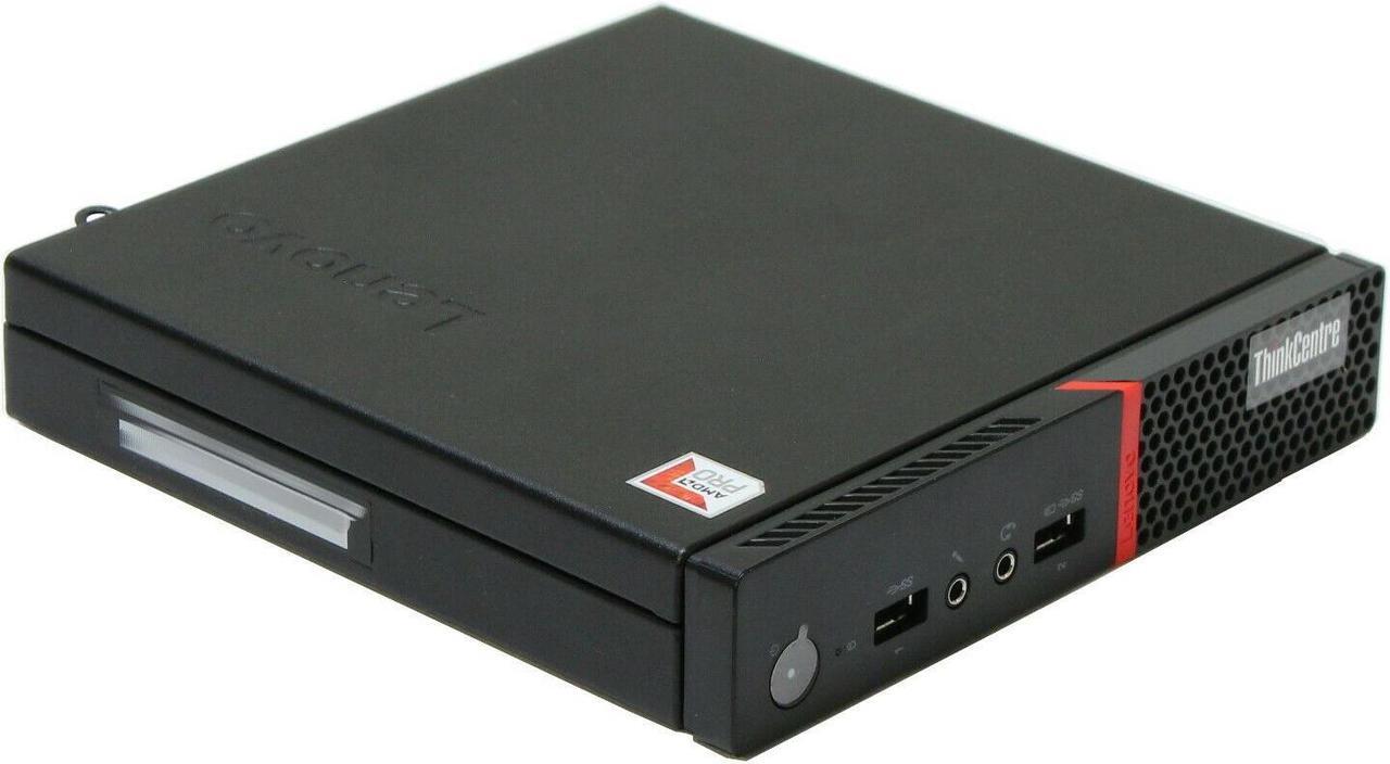 Alt view image 2 of 4 - Lenovo ThinkCentre M715q tiny CPU AMD Pro A6-8570E 3.0GHz RAM 4 GB SSD 32GB Radeon R5 GigE 10RB000FUS