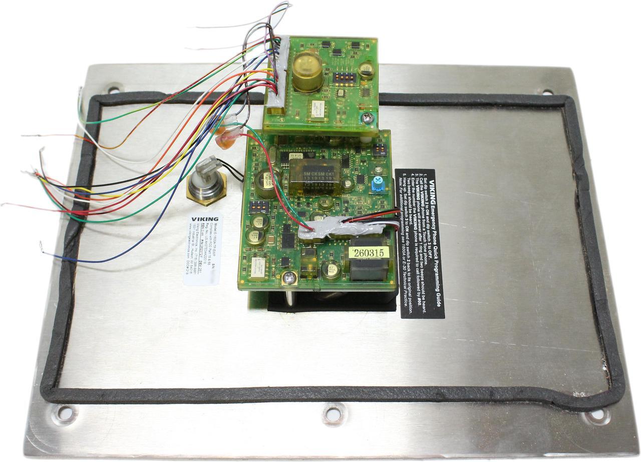 Alt view image 2 of 3 - Viking Electronics Emergency Elevator Phone ADA Compliant EWP E-1600A-TP-EWP