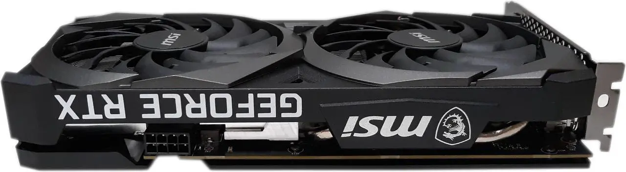 Alt view image 3 of 5 - MSI Nvidia GeForce RTX 3060 TI Ventus 2x 8GB OCV1 LHR PCIe4 x16 HDMI 3xDP