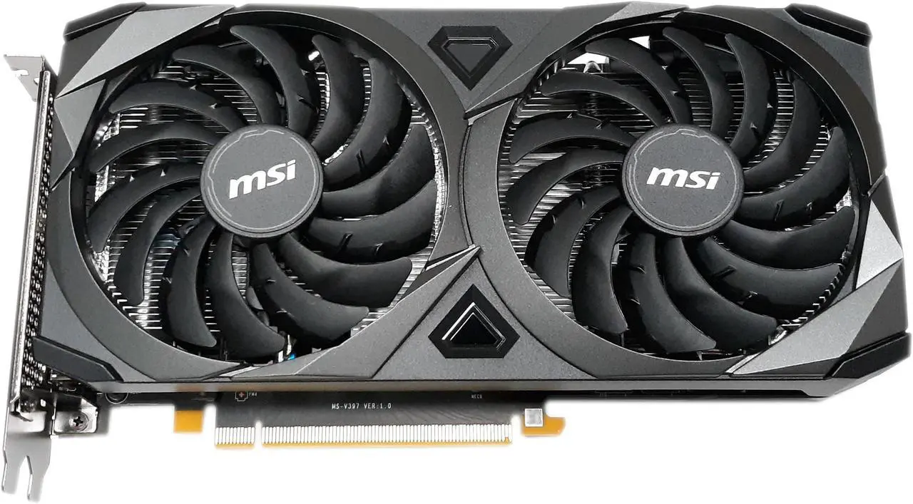 Main image of MSI Nvidia GeForce RTX 3060 TI Ventus 2x 8GB OCV1 LHR PCIe4 x16 HDMI 3xDP