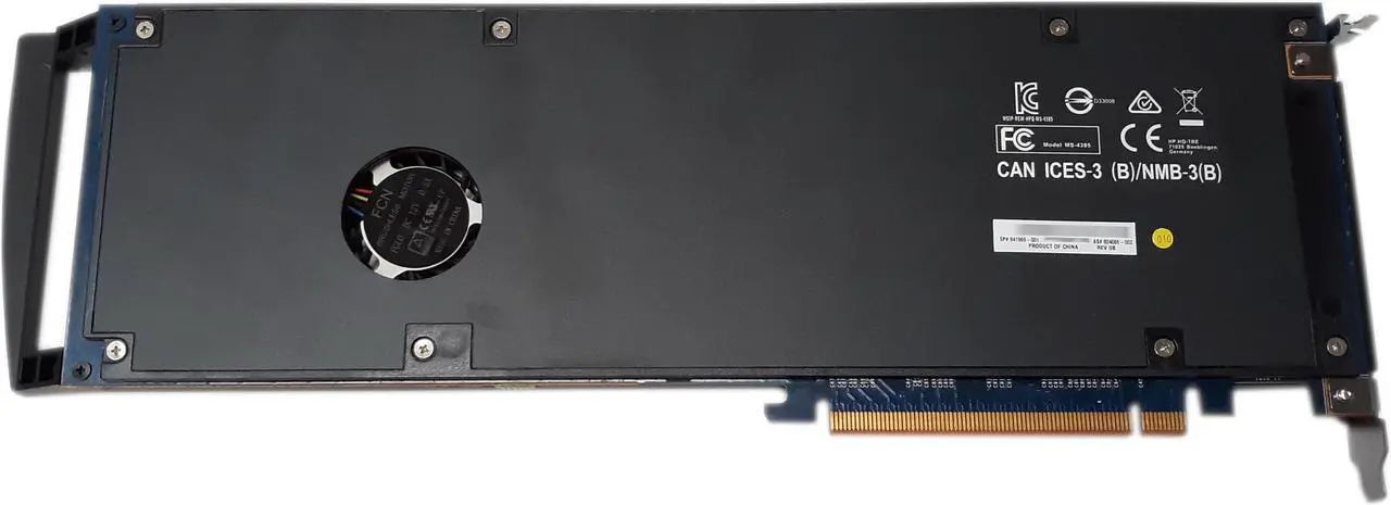 Alt view image 6 of 7 - HP Z Turbo Drive Quad Quadro Pro PCIe M.2 NVMe SSD Adapter 804086-002 841969-001
