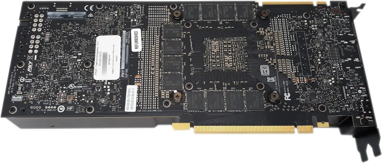 Alt view image 5 of 6 - PNY nVidia Quadro RTX 8000 48GB GDDR6 ECC USB-C VCQRTX8000 900-5G150-1700-000