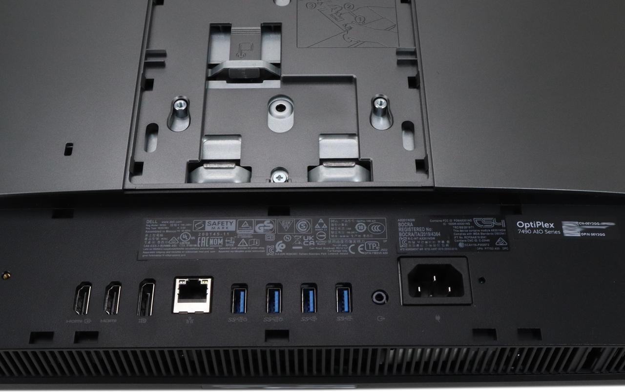 Alt view image 5 of 6 - Dell OptiPlex 7490 AIO 23.8" i5-10505 3.2GHz 16GB RAM 256GB NVMe Win 10 Pro 0WJFD