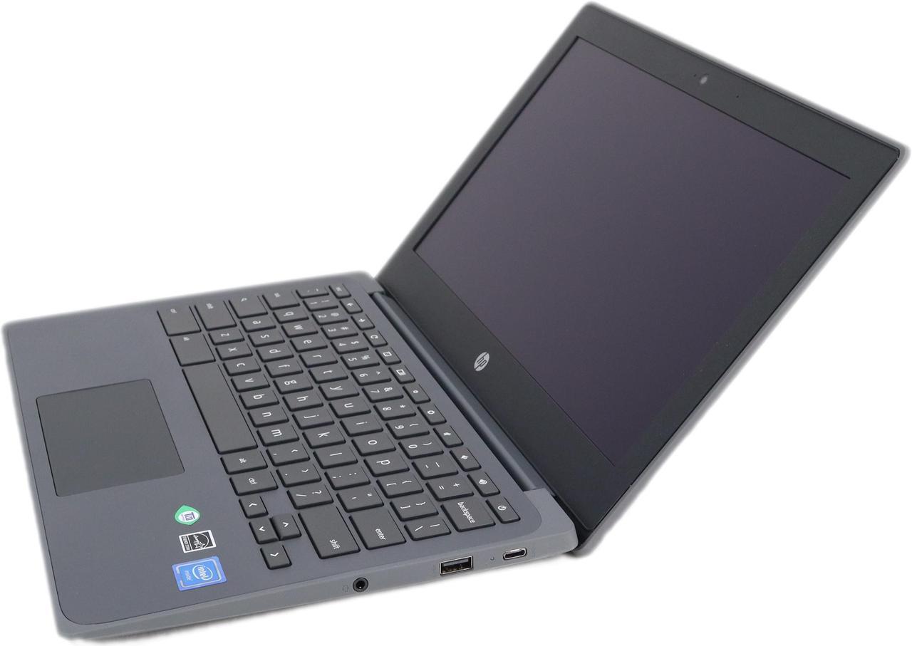 Alt view image 3 of 4 - HP Chromebook 11 G8 EE 11.6" Celeron N4020 1.1GHz RAM 4GB eMMC 32GB 436B4UT#ABA