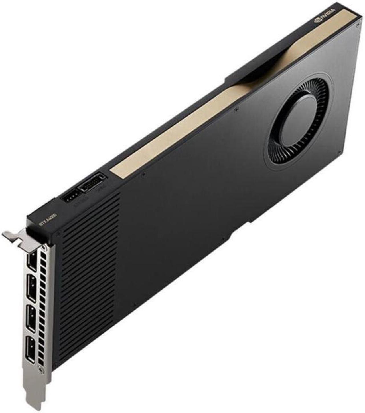 Alt view image 4 of 6 - PNY NVIDIA RTX A4000 16GB GDDR6 ECC PCIe x16 DPx4 VCNRTXA4000