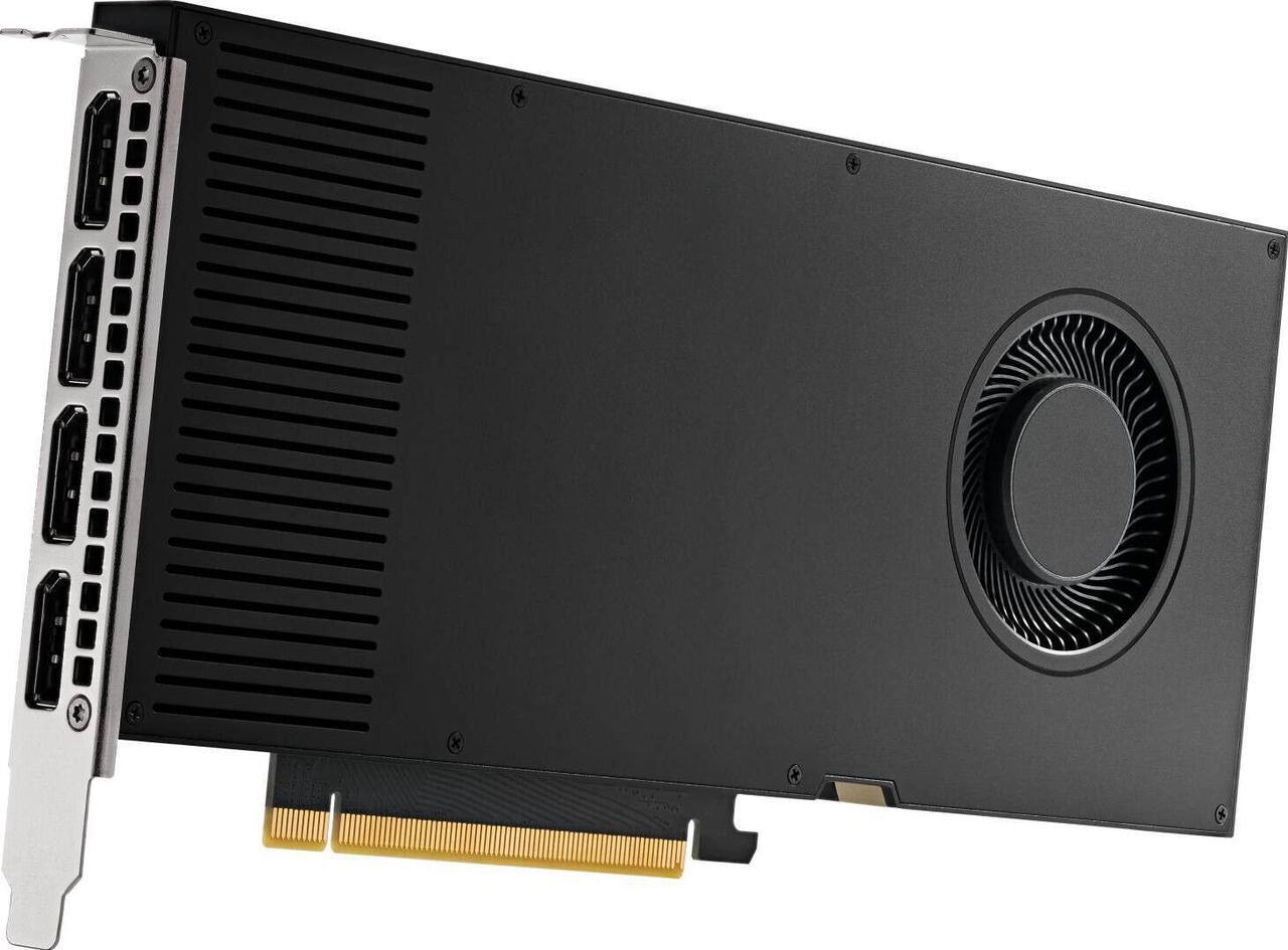 Alt view image 5 of 6 - PNY NVIDIA RTX A4000 16GB GDDR6 ECC PCIe x16 DPx4 VCNRTXA4000