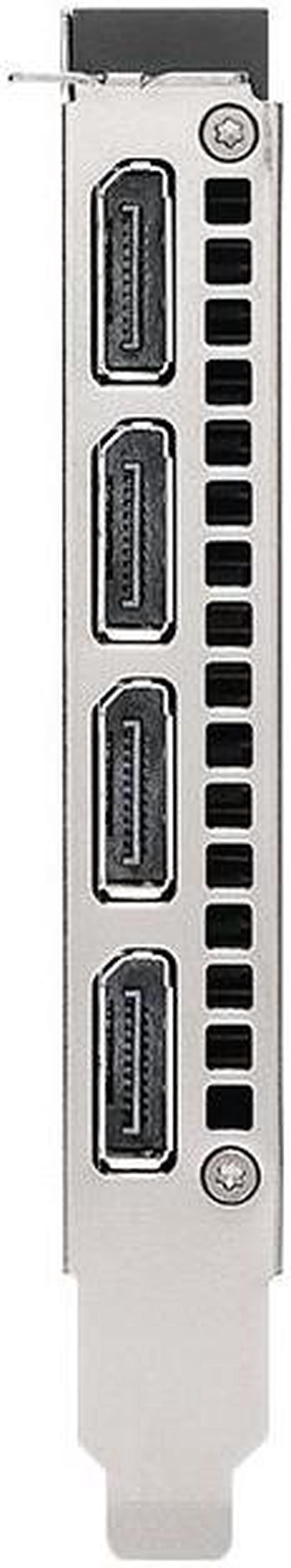 Alt view image 6 of 6 - PNY NVIDIA RTX A4000 16GB GDDR6 ECC PCIe x16 DPx4 VCNRTXA4000