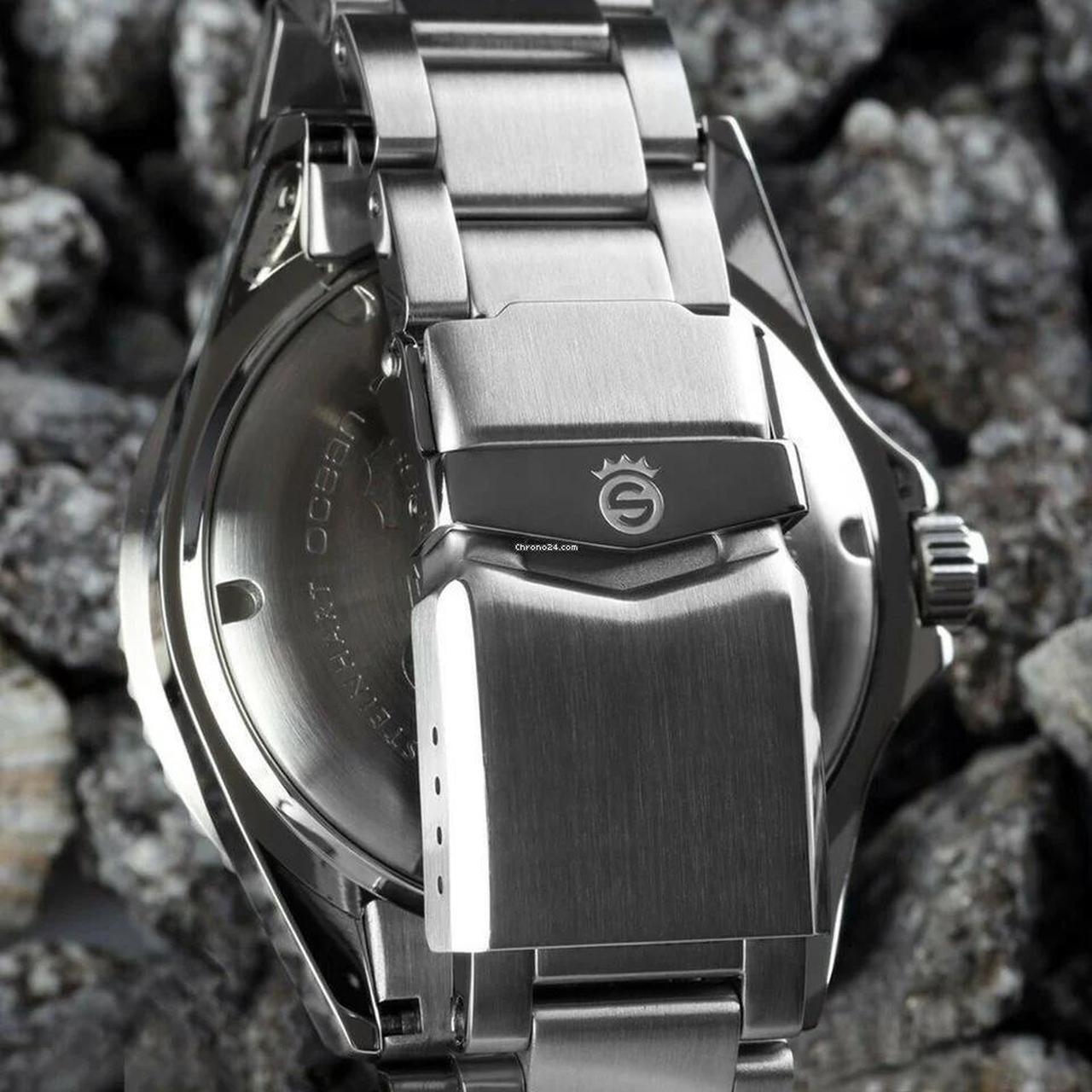 Alt view image 6 of 7 - Steinhart Ocean 1 Black Ceramic 42mm Diver Watch 103-1079 Black DIal
