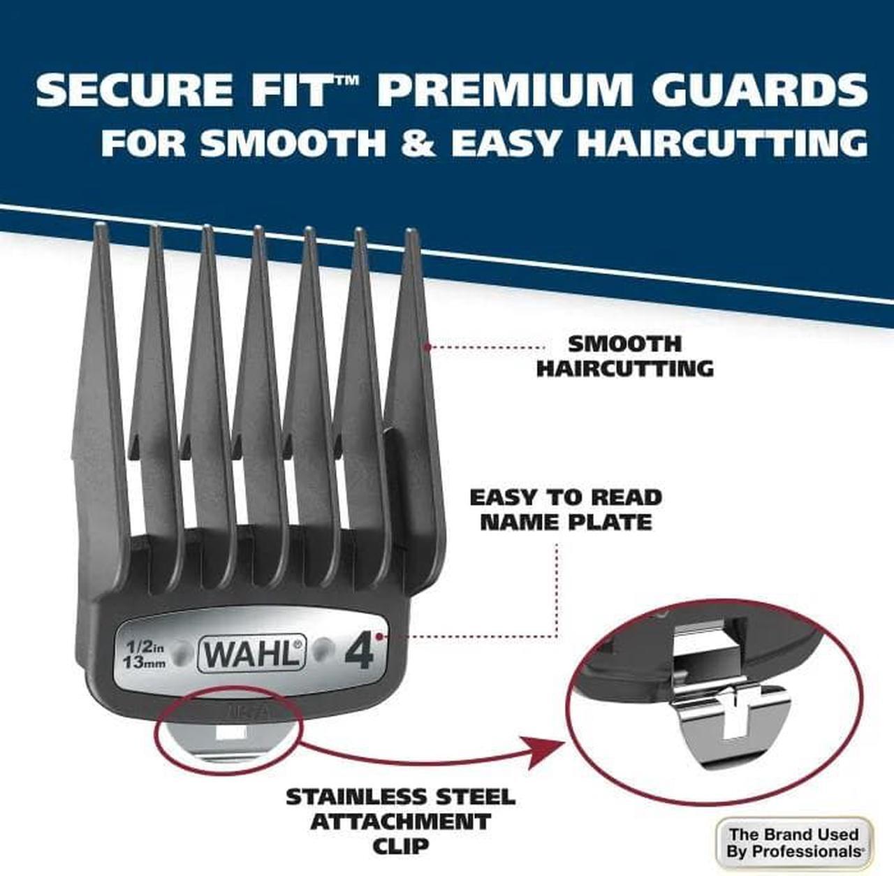 Alt view image 3 of 7 - WAHL Elite Pro Corded High Performance Hair Clipper Trimmer Cutting Kit 79602