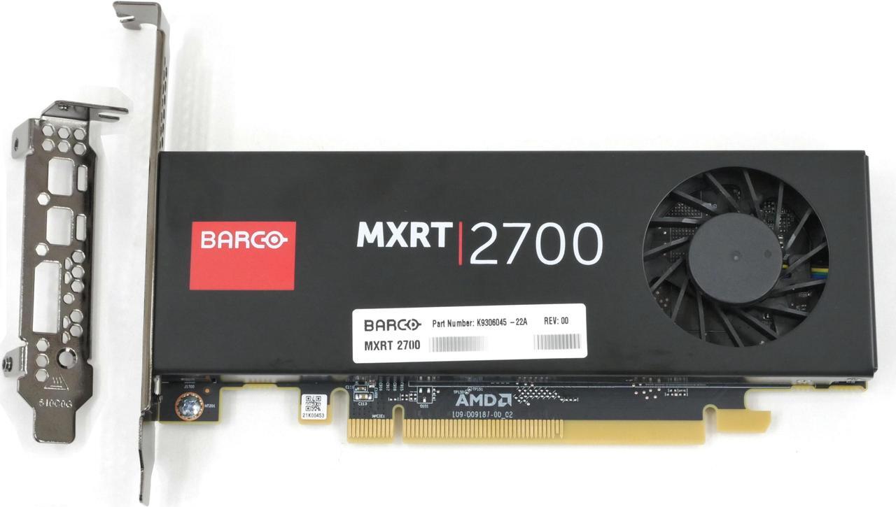 Alt view image 2 of 4 - Barco MXRT-2700 2GB SFF Display Controller PACS Graphics Card NIO mDP K9306045