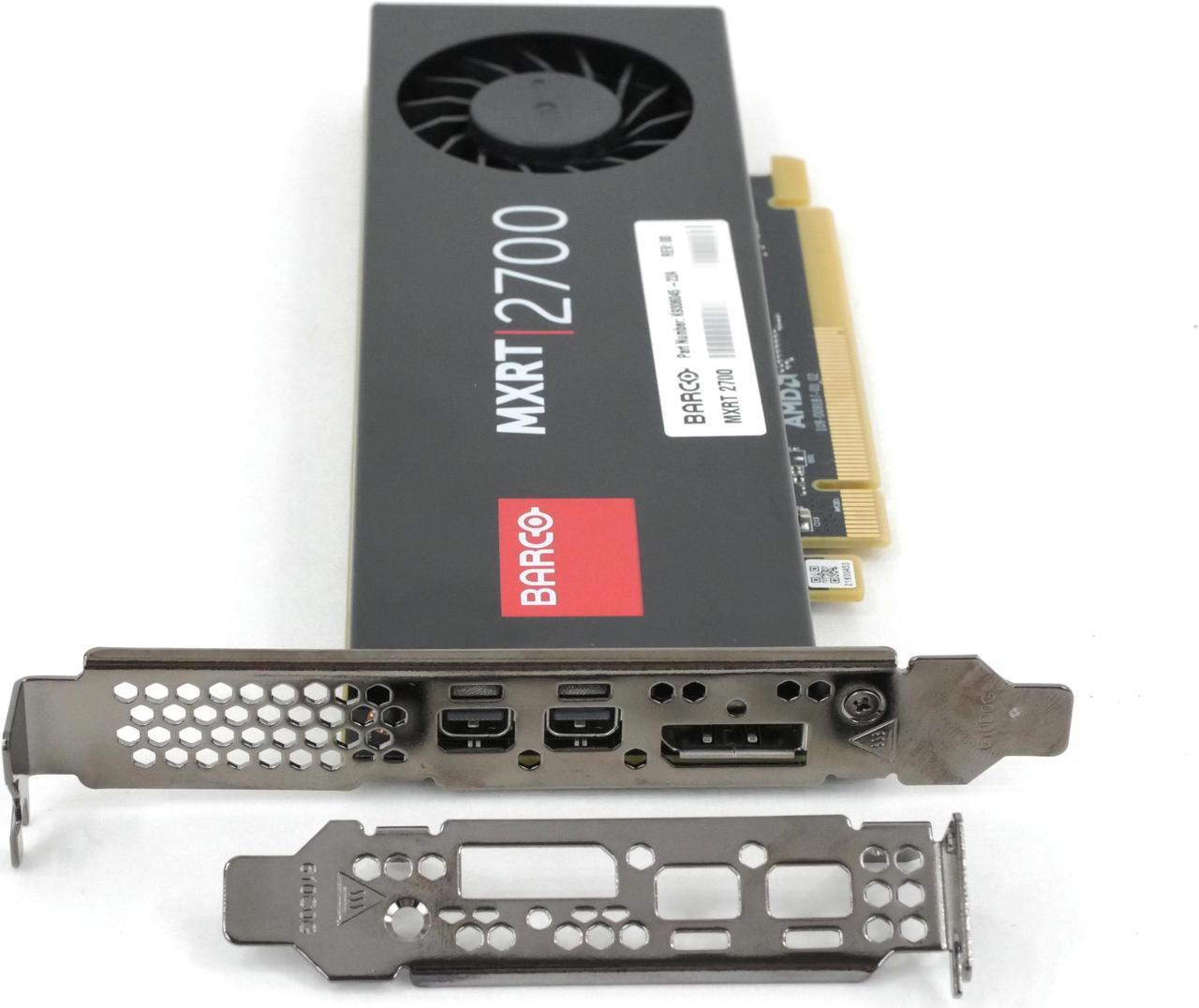 Alt view image 3 of 4 - Barco MXRT-2700 2GB SFF Display Controller PACS Graphics Card NIO mDP K9306045