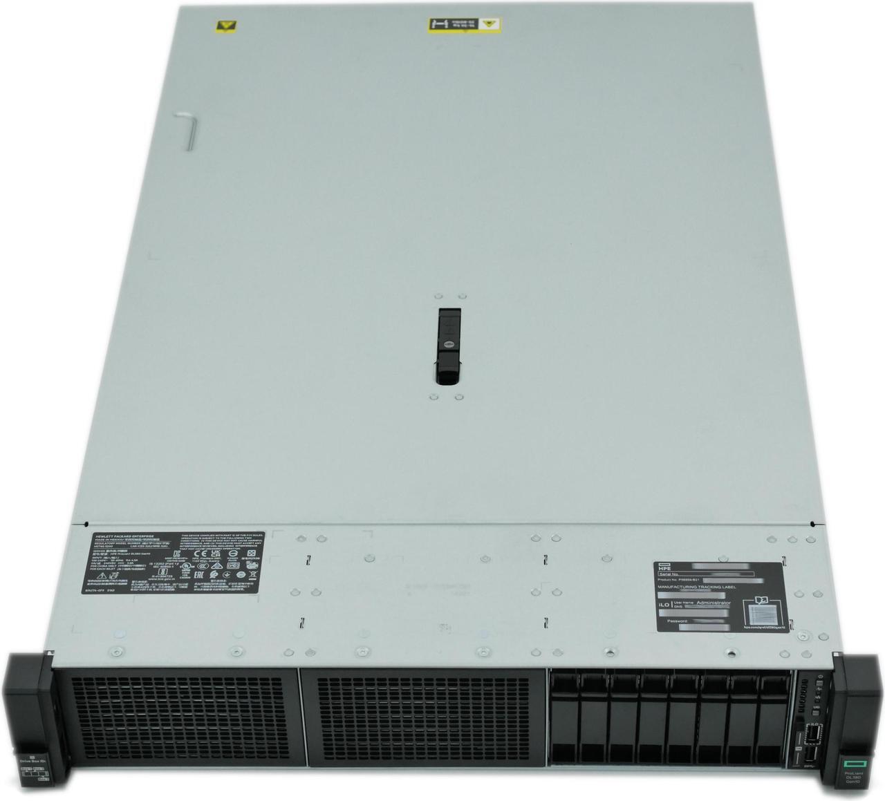 Alt view image 5 of 6 - HPE ProLiant DL380 Gen10 2U RM Xeon Silver 4208 RAM 32GB 8xSFF P56959-B21 CTO