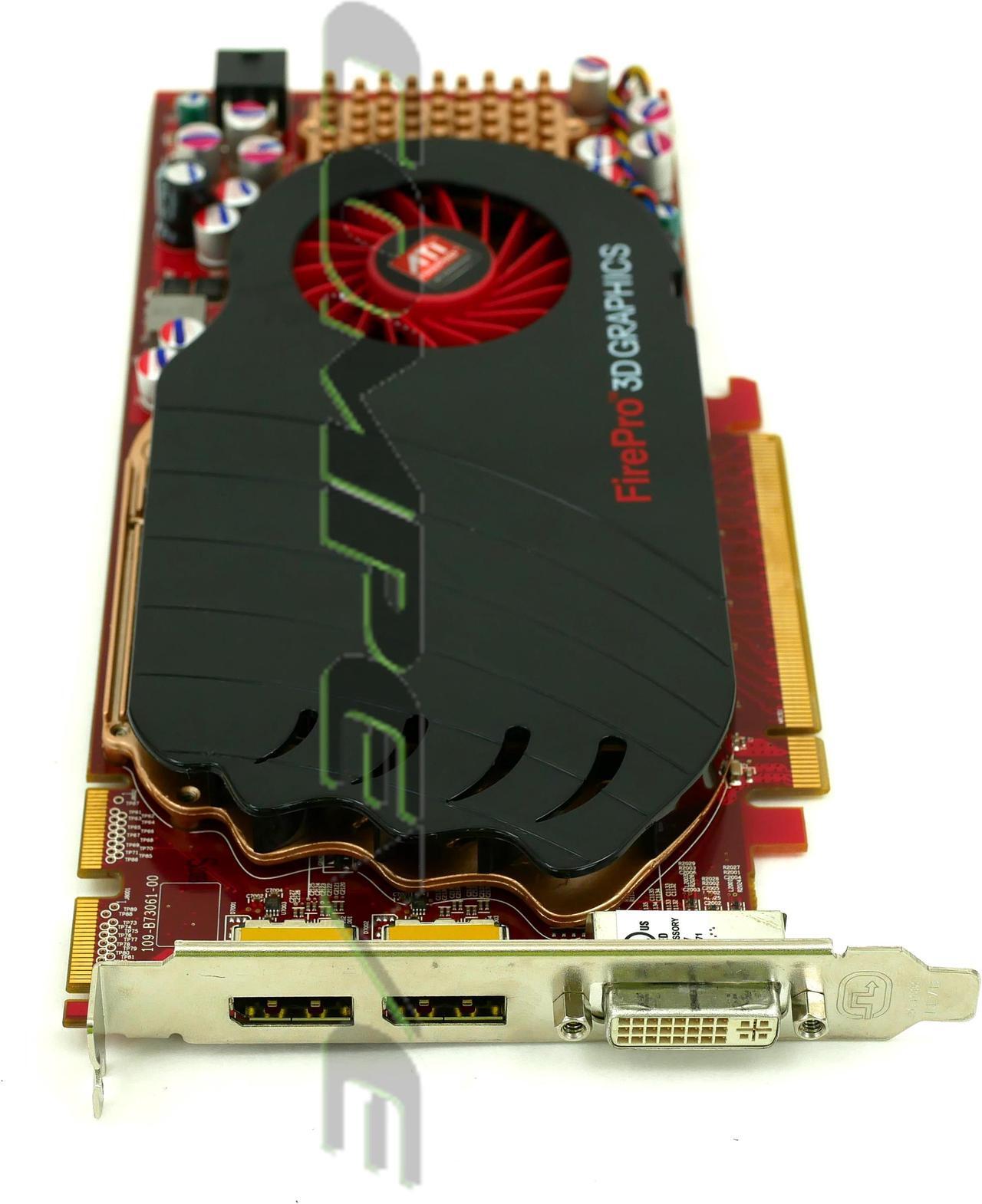 Alt view image 3 of 5 - Lenovo IBM AMD FirePro V7750 1GB GDDR3 PCIe x16 DP DVI 53Y8573