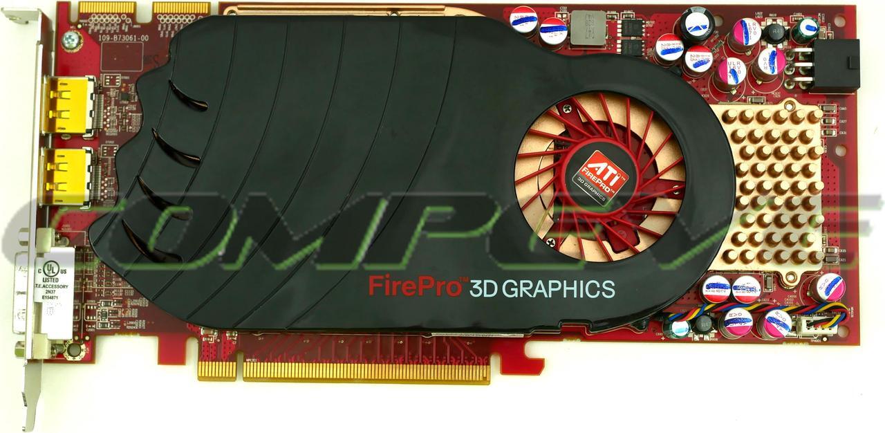 Alt view image 2 of 5 - Lenovo IBM AMD FirePro V7750 1GB GDDR3 PCIe x16 DP DVI 53Y8573